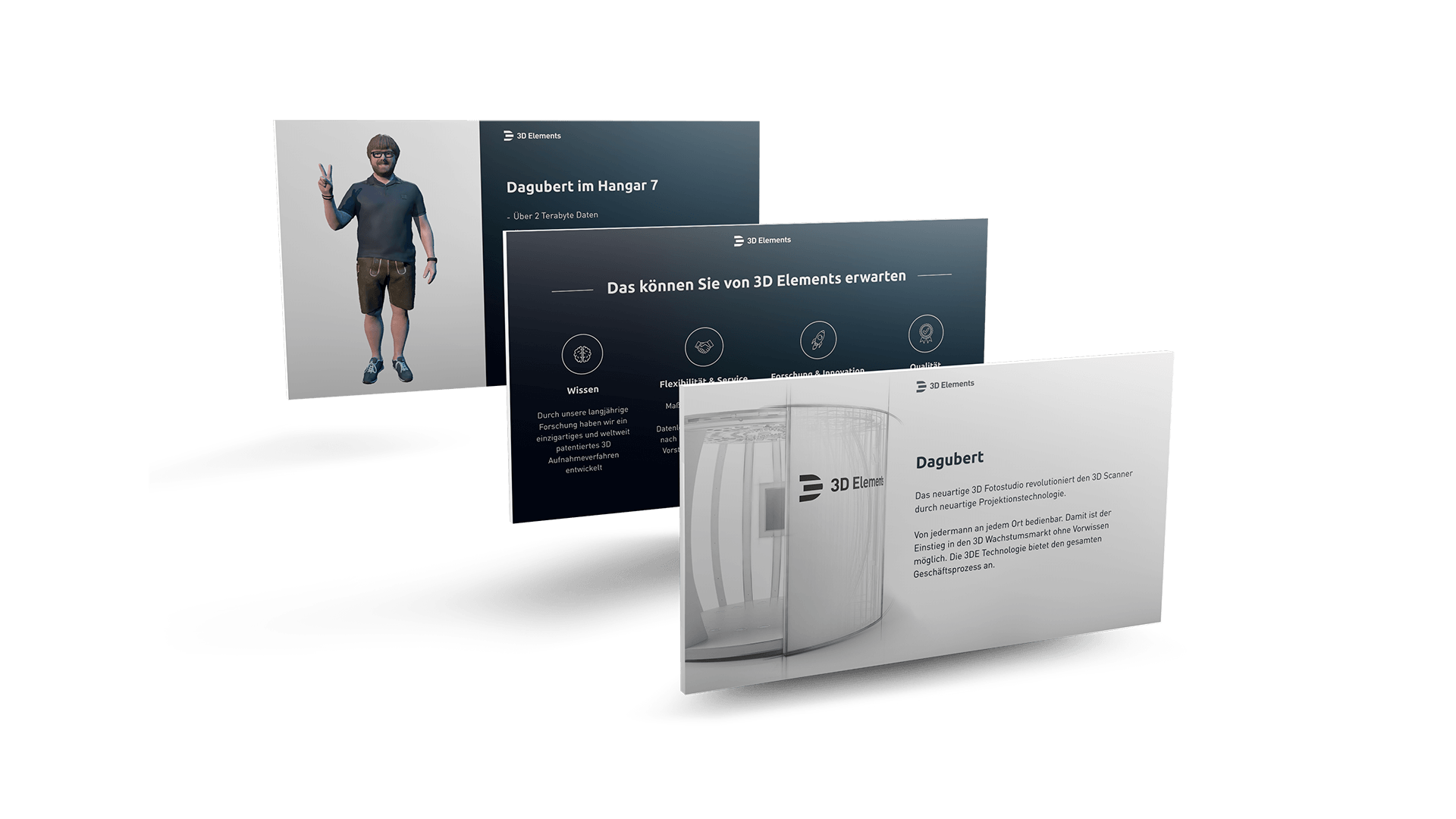 P8 Microsite - Project - 3D Corporate Design